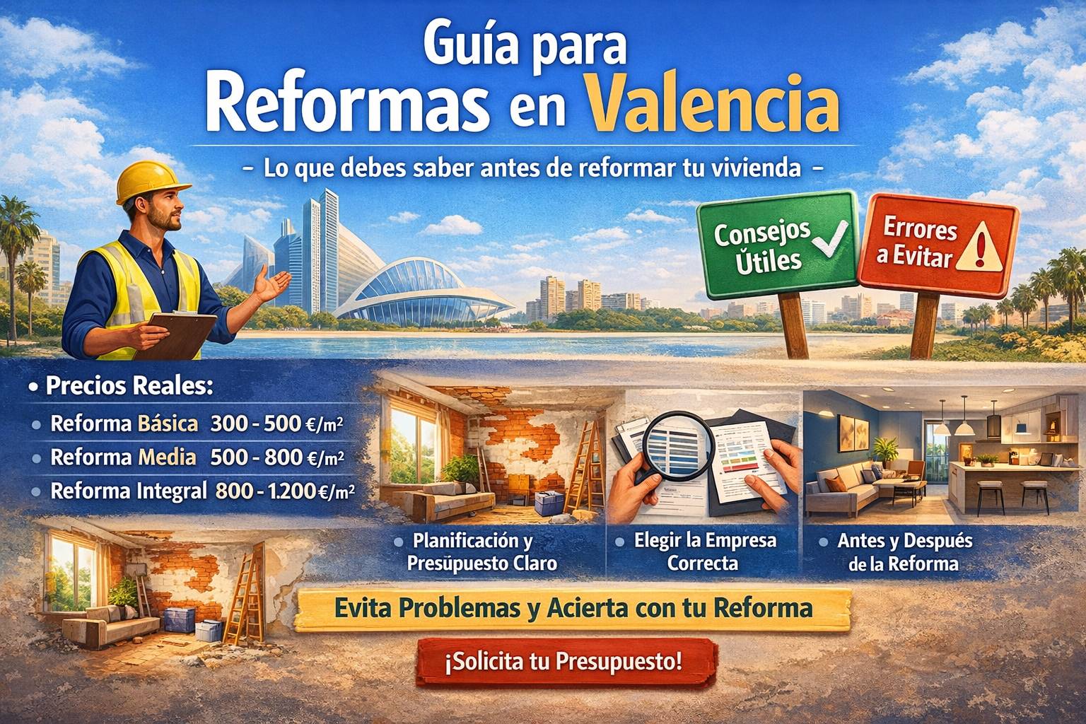 Guia basica para reformas en valencia